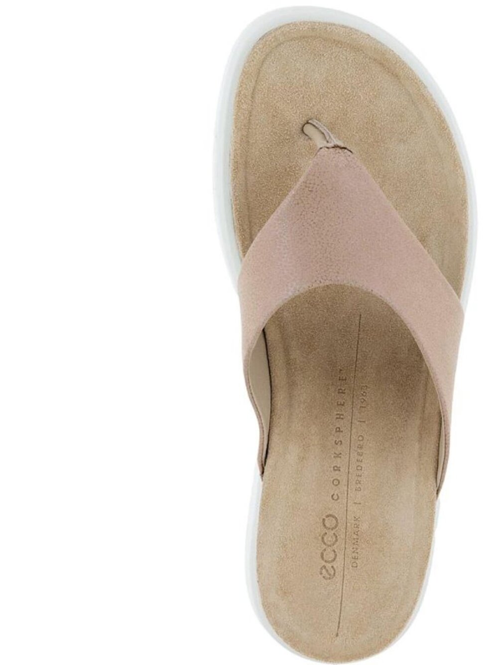 ECCO Corksphere Thong Sandal Women's 6-6.5